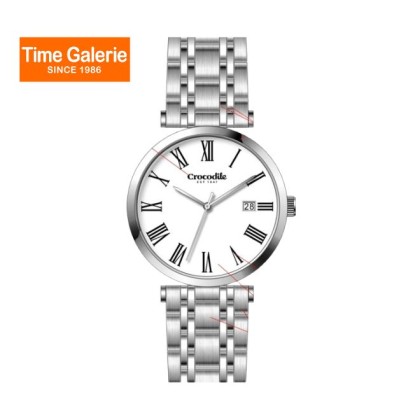 Crocodile CRDW10102.116 White Dial Stainless Steel Men Watch Crocodile CRDW10102.116 White Dial Stainless Steel Men Watch