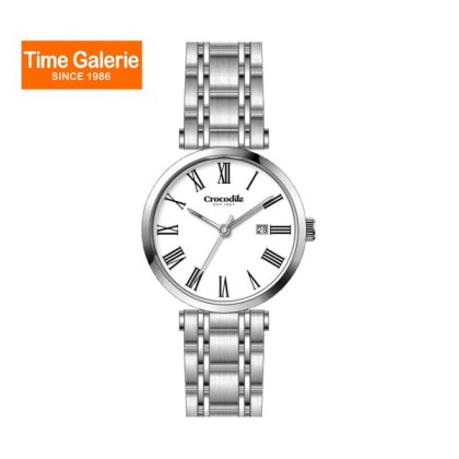 Crocodile CRDW10102.316 White Dial Stainless Steel Men Watch