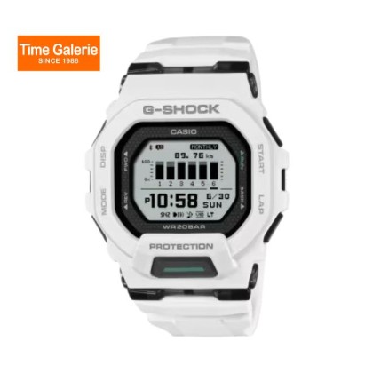 Casio G-Shock GBD-200-7 G-Squad White Resin Band Unisex Watch Casio G-Shock GBD-200-7 G-Squad White Resin Band Unisex Watch