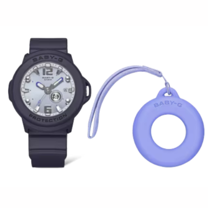 Casio Baby-G BGA-15K-2ADR Black Resin Band Analog Women Watch Casio Baby-G BGA-15K-2ADR Black Resin Band Analog Women Watch