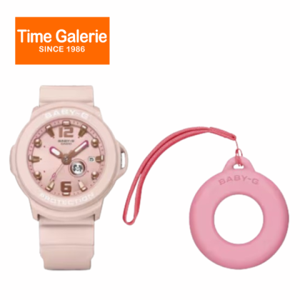 Casio Baby-G BGA-15K-4ADR Pink Resin Band Analog Women Watch Casio Baby-G BGA-15K-4ADR Pink Resin Band Analog Women Watch