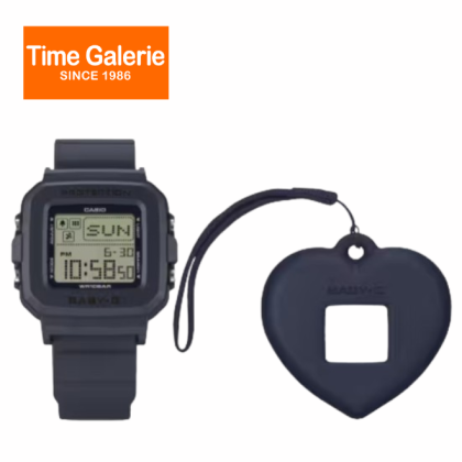 Casio Baby-G BGD-10KH-2C Black Resin Band Digital Women Watch +Heart-shaped Holder Casio Baby-G BGD-10KH-2C Black Resin Band Digital Women Watch +Heart-shaped Holder