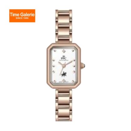 Paris Polo Club PPC-FA04-RG-WE White Dial Butterfly Clasp Women Watch Paris Polo Club PPC-FA04-RG-WE White Dial Butterfly Clasp Women Watch