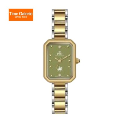Paris Polo Club PPC-FA04-GD-GN Green Dial Butterfly Clasp Women Watch Paris Polo Club PPC-FA04-GD-GN Green Dial Butterfly Clasp Women Watch