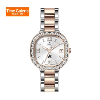 Paris Polo Club PPC-FC03-SR-WE Butterfly Clasp Women Watch Paris Polo Club PPC-FC03-SR-WE Butterfly Clasp Women Watch
