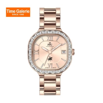 Paris Polo Club PPC-FC03-RG-RG Butterfly Clasp Women Watch Paris Polo Club PPC-FC03-RG-RG Butterfly Clasp Women Watch