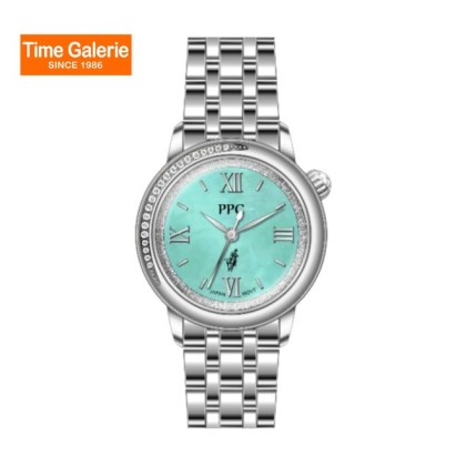 Paris Polo Club PPC-FC11-SL-BG Solid Stainless Steel Women Watch Paris Polo Club PPC-FC11-SL-BG Solid Stainless Steel Women Watch