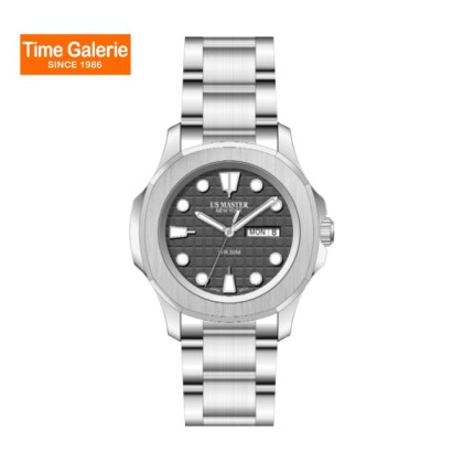 U.S Master Polo Club USM-FB01-SL-GY Butterfly Clasp Men Watch U.S Master Polo Club USM-FB01-SL-GY Butterfly Clasp Men Watch
