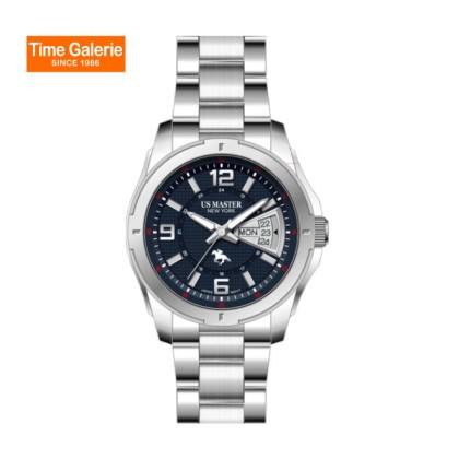 U.S Master Polo Club USM-FB04-SL-BU Butterfly Clasp Men Watch U.S Master Polo Club USM-FB04-SL-BU Butterfly Clasp Men Watch