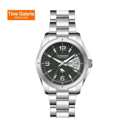 U.S Master Polo Club USM-FB04-SL-GN Butterfly Clasp Men Watch U.S Master Polo Club USM-FB04-SL-GN Butterfly Clasp Men Watch
