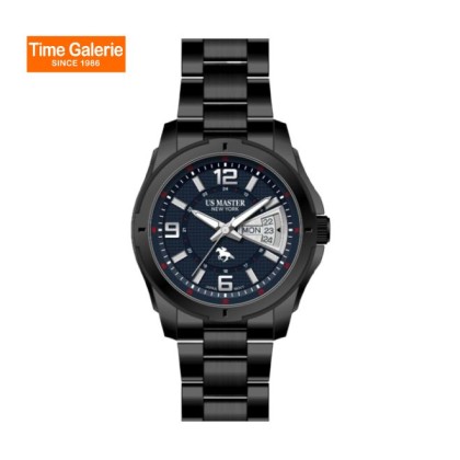 U.S Master Polo Club USM-FB04-BK-BU Butterfly Clasp Men Watch U.S Master Polo Club USM-FB04-BK-BU Butterfly Clasp Men Watch