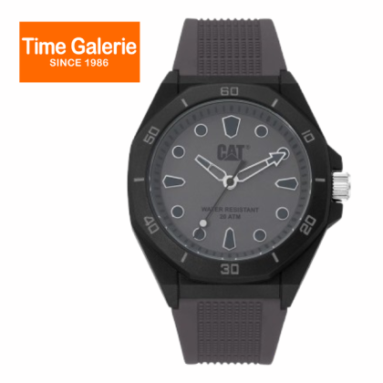 CAT JA-110-25-512 Octa Shield Gun Silicone Strap Analog Men Watch CAT JA-110-25-512 Octa Shield Gun Silicone Strap Analog Men Watch