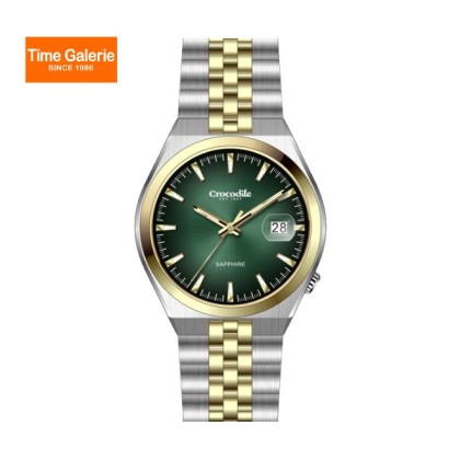 Crocodile CRDW7604.168 Analog Sapphire Green Dial Men Watch Crocodile CRDW7604.168 Analog Sapphire Green Dial Men Watch