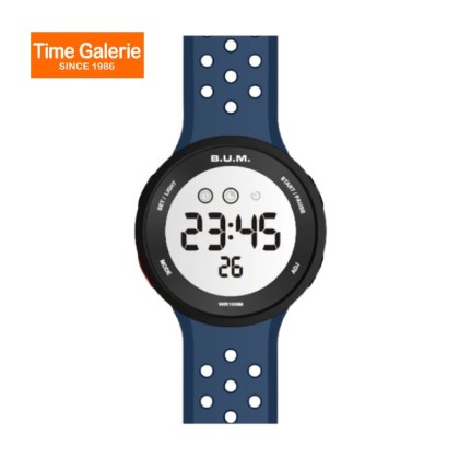 BUM BUMWBM02215A Digital Blue Silicon Strap Men Watch BUM BUMWBM02215A Digital Blue Silicon Strap Men Watch