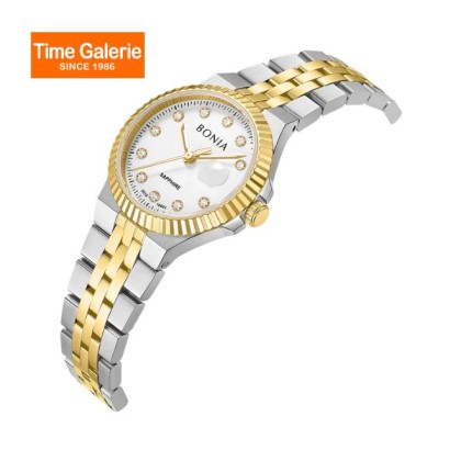 Bonia Elegance BNB10951-4117 White Dial Sapphire Crystal Glass Women Watch Bonia Elegance BNB10951-4117 White Dial Sapphire Crystal Glass Women Watch