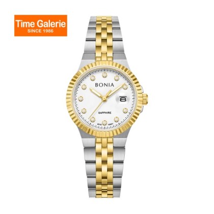 Bonia Elegance BNB10951-4117 White Dial Sapphire Crystal Glass Women Watch Bonia Elegance BNB10951-4117 White Dial Sapphire Crystal Glass Women Watch