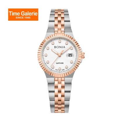 Bonia Elegance BNB10951-4617 White Dial Sapphire Crystal Glass Women Watch Bonia Elegance BNB10951-4617 White Dial Sapphire Crystal Glass Women Watch