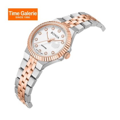 Bonia Elegance BNB10951-4617 White Dial Sapphire Crystal Glass Women Watch Bonia Elegance BNB10951-4617 White Dial Sapphire Crystal Glass Women Watch
