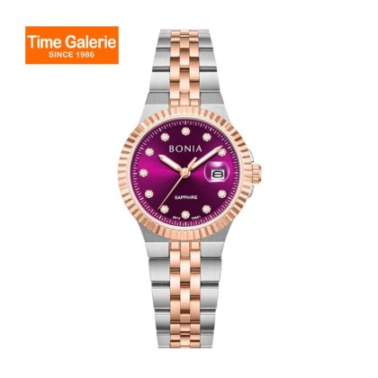 Bonia Elegance BNB10951-4667 Purple Dial Sapphire Crystal Glass Women Watch Bonia Elegance BNB10951-4667 Purple Dial Sapphire Crystal Glass Women Watch