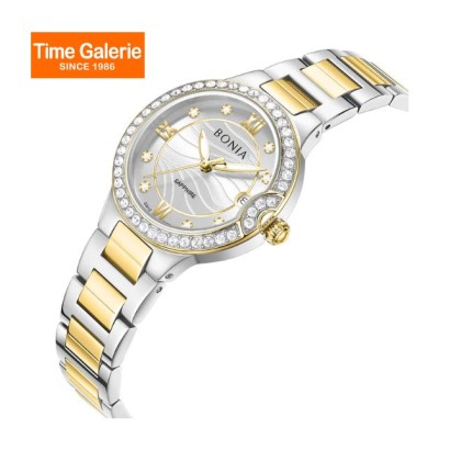 Bonia Elegance BNB10921-2113S Silver Dial Stainless Steel Women Watch Bonia Elegance BNB10921-2113S Silver Dial Stainless Steel Women Watch
