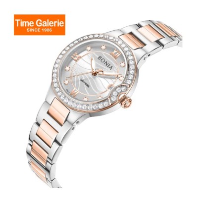 Bonia Elegance BNB10921-2613S Silver Dial Stainless Steel Women Watch Bonia Elegance BNB10921-2613S Silver Dial Stainless Steel Women Watch