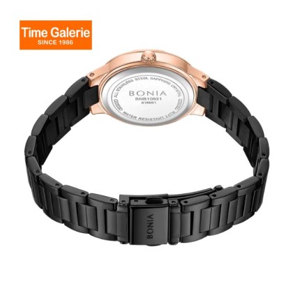 Bonia Elegance BNB10921-2033S Black Dial Stainless Steel Women Watch Bonia Elegance BNB10921-2033S Black Dial Stainless Steel Women Watch