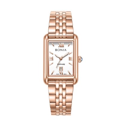 Bonia Elegance BNB10913-2513 Rose Gold Stainless Steel Women Watch Bonia Elegance BNB10913-2513 Rose Gold Stainless Steel Women Watch