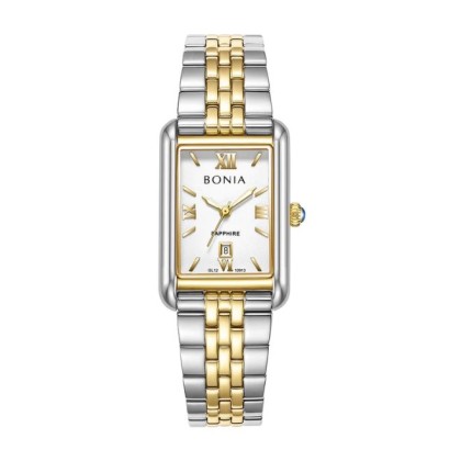 Bonia Elegance BNB10913-2113 Silver Gold Stainless Steel Women Watch Bonia Elegance BNB10913-2113 Silver Gold Stainless Steel Women Watch