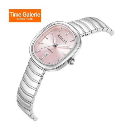 Bonia Elegance BNB10907-2372 Pink Dial Stainless Steel Women Watch Bonia Elegance BNB10907-2372 Pink Dial Stainless Steel Women Watch