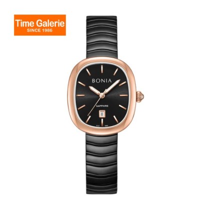 Bonia Elegance BNB10907-2032 Black Dial Stainless Steel Women Watch Bonia Elegance BNB10907-2032 Black Dial Stainless Steel Women Watch