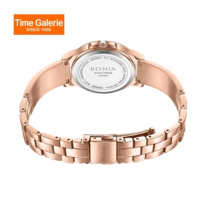 Bonia Elegance BNB10908-2517S White Dial Stainless Steel Women Watch Bonia Elegance BNB10908-2517S White Dial Stainless Steel Women Watch