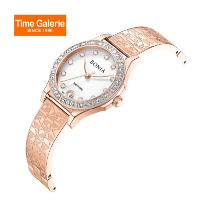 Bonia Elegance BNB10908-2517S White Dial Stainless Steel Women Watch Bonia Elegance BNB10908-2517S White Dial Stainless Steel Women Watch