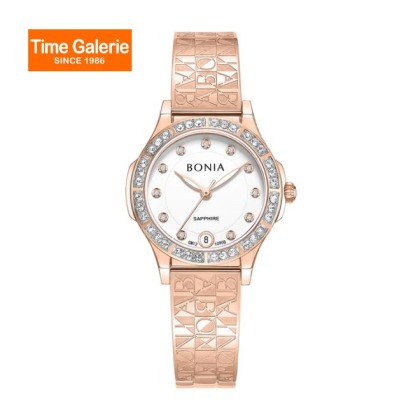 Bonia Elegance BNB10908-2517S White Dial Stainless Steel Women Watch Bonia Elegance BNB10908-2517S White Dial Stainless Steel Women Watch