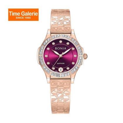 Bonia Elegance BNB10908-2567S Purple Dial Stainless Steel Women Watch Bonia Elegance BNB10908-2567S Purple Dial Stainless Steel Women Watch
