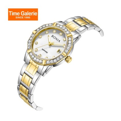 Bonia Elegance BNB10893-2115S Silver Gold Stainless Steel Women Watch Bonia Elegance BNB10893-2115S Silver Gold Stainless Steel Women Watch