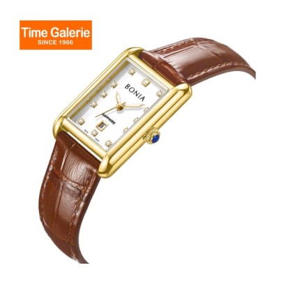 Bonia Elegance BNB10912-2217 Brown Leather Strap Women Watch Bonia Elegance BNB10912-2217 Brown Leather Strap Women Watch