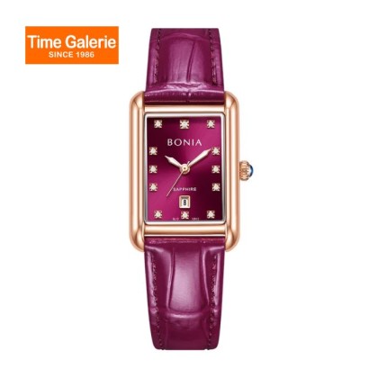 Bonia Elegance BNB10912-2567 Purple Leather Strap Women Watch Bonia Elegance BNB10912-2567 Purple Leather Strap Women Watch