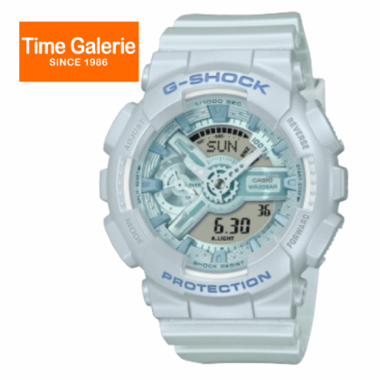 CASIO G-SHOCK GMA-S110ST-2A LIGHT BLUE BIO-RESIN BAND ANALOG-DIGITAL WOMEN WATCH CASIO G-SHOCK GMA-S110ST-2A LIGHT BLUE BIO-RESIN BAND ANALOG-DIGITAL WOMEN WATCH