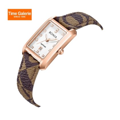 Bonia Elegance BNB10914-2517 Brown Leather Strap Women Watch Bonia Elegance BNB10914-2517 Brown Leather Strap Women Watch