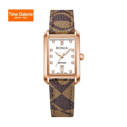 Bonia Elegance BNB10914-2517 Brown Leather Strap Women Watch Bonia Elegance BNB10914-2517 Brown Leather Strap Women Watch