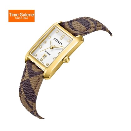Bonia Elegance BNB10914-2217 Brown Leather Strap Women Watch Bonia Elegance BNB10914-2217 Brown Leather Strap Women Watch