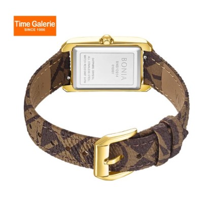 Bonia Elegance BNB10914-2217 Brown Leather Strap Women Watch Bonia Elegance BNB10914-2217 Brown Leather Strap Women Watch