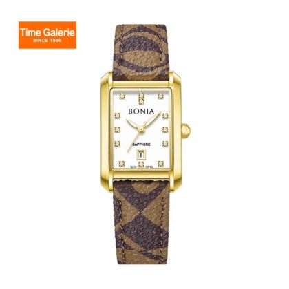 Bonia Elegance BNB10914-2217 Brown Leather Strap Women Watch Bonia Elegance BNB10914-2217 Brown Leather Strap Women Watch