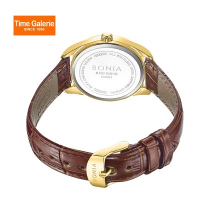 Bonia Elegance BNB10916-2212 Brown Leather Strap Women Watch Bonia Elegance BNB10916-2212 Brown Leather Strap Women Watch