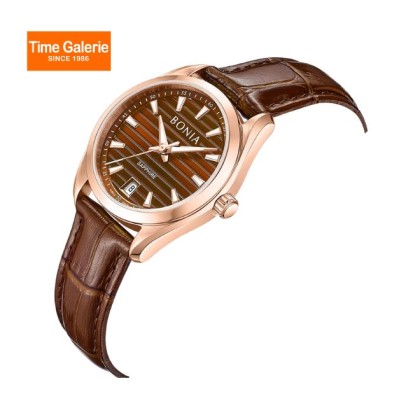 Bonia Elegance BNB10916-2542 Brown Leather Strap Women Watch Bonia Elegance BNB10916-2542 Brown Leather Strap Women Watch