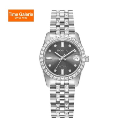 Bonia Elegance BNB10950-3337S Grey Dial Stainless Steel Women Watch Bonia Elegance BNB10950-3337S Grey Dial Stainless Steel Women Watch