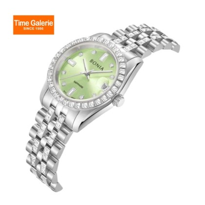 Bonia Elegance BNB10950-3397S Green Dial Stainless Steel Women Watch Bonia Elegance BNB10950-3397S Green Dial Stainless Steel Women Watch