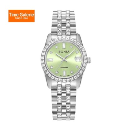 Bonia Elegance BNB10950-3397S Green Dial Stainless Steel Women Watch Bonia Elegance BNB10950-3397S Green Dial Stainless Steel Women Watch