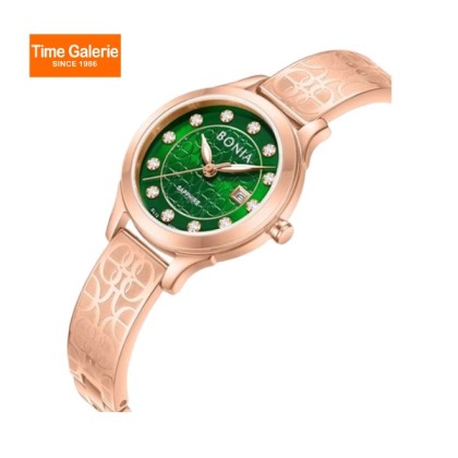 Bonia La Luna Elegance BNB10761-2597 Green Dial Women Watch Bonia La Luna Elegance BNB10761-2597 Green Dial Women Watch