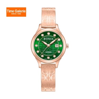 Bonia La Luna Elegance BNB10761-2597 Green Dial Women Watch Bonia La Luna Elegance BNB10761-2597 Green Dial Women Watch